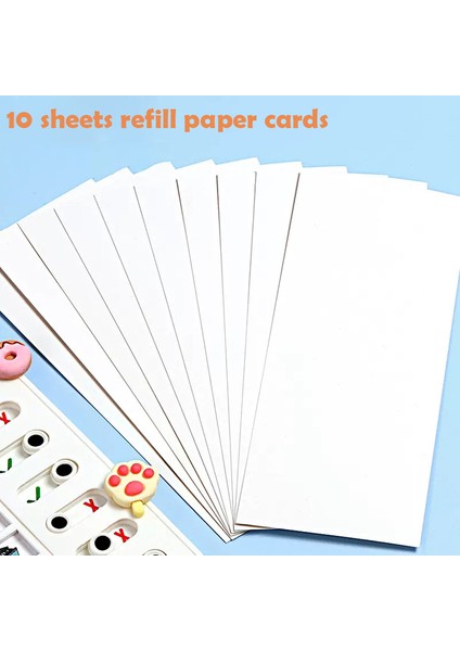 10 Adet Öz Disiplin Kontrol Listesi Yapışkan Notlar Günlük Haftalık Aylık Planlayıcı Bloknot Kawaii Kırtasiye Not Defteri Ofis Okul Malzemeleri (Yurt Dışından)