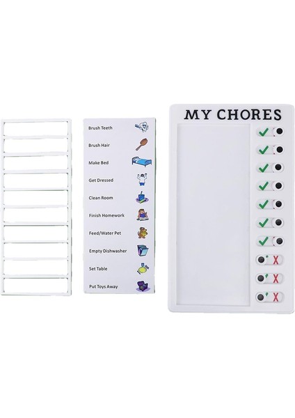 10 Adet Öz Disiplin Kontrol Listesi Yapışkan Notlar Günlük Haftalık Aylık Planlayıcı Bloknot Kawaii Kırtasiye Not Defteri Ofis Okul Malzemeleri (Yurt Dışından) fırsatları