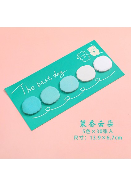 N 60 Adet/paket Yeni Suluboya Japon Degrade Renk Dizini Defter, Yapışkan Not Imi Okul Ofis Kırtasiye Malzemeleri (Yurt Dışından)