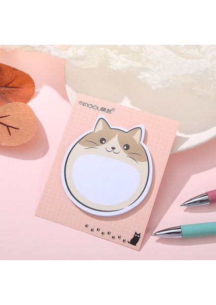 E 30 Sayfa Kawaii Tombul Kedi N Kez Yapışkan Günlük Planlayıcısı Sevimli Yapışkan Notlar Bloknot Yer Imleri Ofis Kırtasiye Kaynağı (Yurt Dışından)