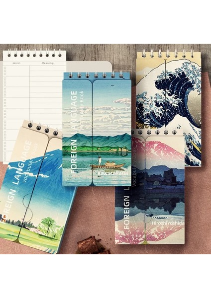 Taşınabilir Mini Dizüstü Japon Ünlü Resim Cep Spiral Defter Dilleri Öğrenme Kelime Kitabı Okul Kırtasiye Için (Yurt Dışından) fiyatları