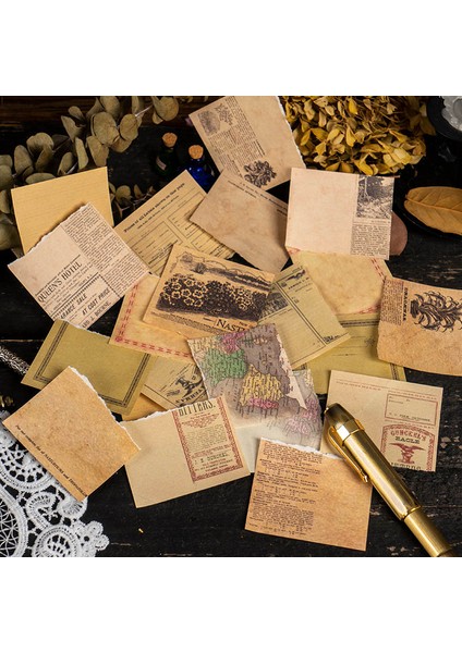 C 50 Adet Bloknot Günlüğü Kırtasiye Hafif Kağıt Dergi Malzemesi Kağıt Mermi Günlük Tutma Scrapbooking Dekor Arka Plan Kağıdı (Yurt Dışından) indirimleri