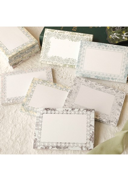Stil 3 80 Sayfa Vintage Çerçeve Bloknotlar Temel Not Defterleri Dergisi Scrapbooking Dekor Malzemesi Retro Not Kağıdı Kırtasiye Okul Ofis (Yurt Dışından) fırsatları