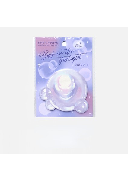 Stil 4 Bay Kağıt 30 Adet/kitap Renkli Kawaii Bloknot Yapışkan Notlar Mesaj Kaliteli Kağıt Notları Okul Ofis Için Toplu Kırtasiye Öğeleri (Yurt Dışından)