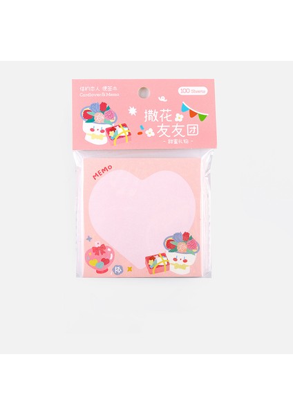 Stil 2 Bay Kağıt 100 Adet/kitap Sevimli Karikatür Not Defteri Kawaii Kore Kırtasiye El Kitabı Mesaj Yapışkan Notlar Bloknot Ofis Aksesuarları (Yurt Dışından)