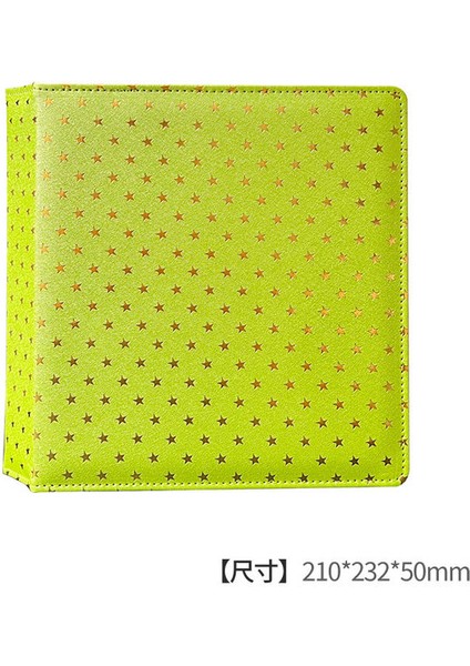 10 Yaprak ile A5 Starlight Macaron Renkli Albüm Ins Kız Kalp 3 Inç Albüm Geçiş Yıldızı Takip Fotoğraf Küçük Kart Depolama Kitap Kırtasiye (Yurt Dışından)