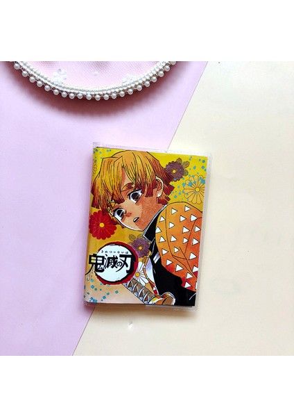 Stil 3 8.5X12 cm Demon Slayer Dizüstü Küçük El Hesap Kitabı Öğrenci Taksitli Kitap Öğrenci Kırtasiye Yazma Pedleri Ofis Okul Malzemeleri Anime (Yurt Dışından)