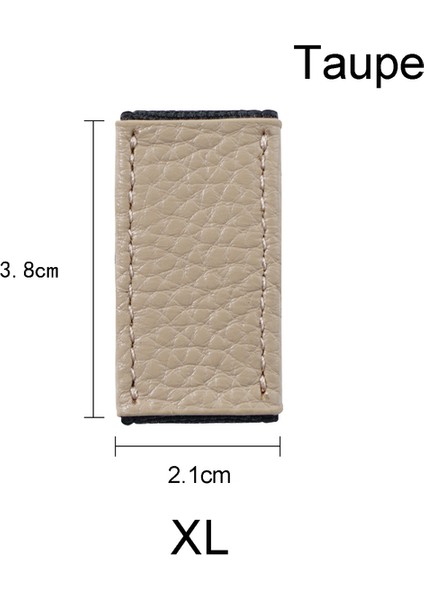 Xl Taupe Moterm Deri Penloop Elastik Kalem Döngü Planlayıcısı Dizüstü Günlükleri Kalem Klip Tutucu Okul Malzemeleri (Yurt Dışından)