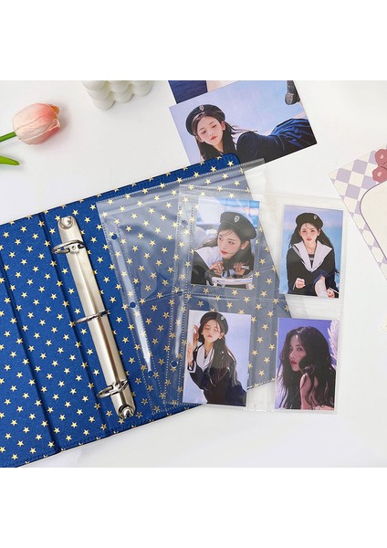 10 Yaprak ile A5 Starlight Macaron Renkli Albüm Ins Kız Kalp 3 Inç Albüm Geçiş Yıldızı Takip Fotoğraf Küçük Kart Depolama Kitap Kırtasiye (Yurt Dışından) fiyatları