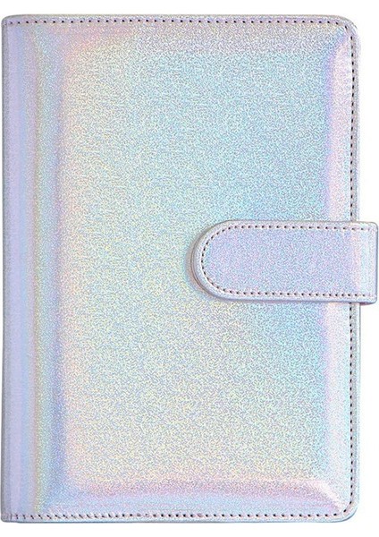 Mavi Çanta A7 A5/a6 Pu Acıbadem Kurabiyesi Lazer Glitter Gevşek Yaprak Kapak Bağlayıcı Süt Defterleri Sert Kapak Dolum Dergisi Gezginler Deri Kapak (Yurt Dışından) fırsatları