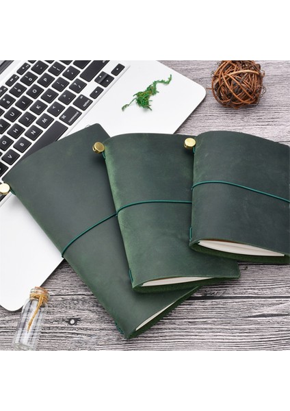 Stil 5 A5 Hakiki Deri Seyahat Not Defteri Dıy Dergisi 8 Renk Gevşek Yaprak Defter Retro Günlüğü Taşınabilir Okul Ofis Kitapları Nefis Hediye (Yurt Dışından) fırsatları