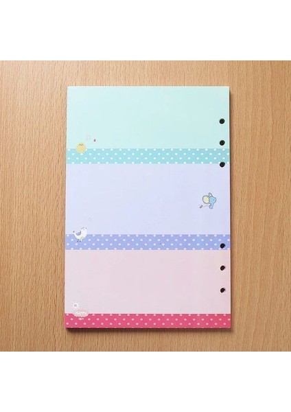 E A5 Sharkbang 40 Sayfa A5 A6 Gevşek Defter Dolum Spiral Ciltleme Dizini Iç Sayfa Aylık Haftalık Yapılacaklar Listesi Kağıt Kırtasiye (Yurt Dışından)