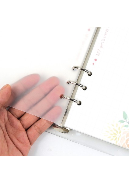 A5 A5 A6 A7 Buzlu Pp 6 Sekmeli Bölücü Dizin Sayfaları Iç Kağıdı Korumak Için Plaka Aralayıcı Planlayıcı Filofax Organizatör Sekme Bölücüler (Yurt Dışından) modelleri