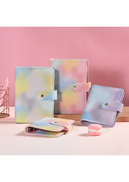 2 Adet A6 Batik Renk Değişimi Renk Gevşek Yaprak Defter 8 Adet Zip Cep, Bağlayıcı Bütçe Planlayıcısı Organizatör (Yurt Dışından) fiyatları