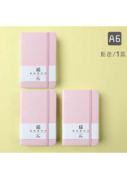 A6 Pembe 1 Adet A6 A7 Mini Dizüstü Taşınabilir Cep Not Defteri Not Günlüğü Planlayıcısı Gündem Organizatör 80G Eskiz Defteri 96 Sayfa Okul Kırtasiye (Yurt Dışından)