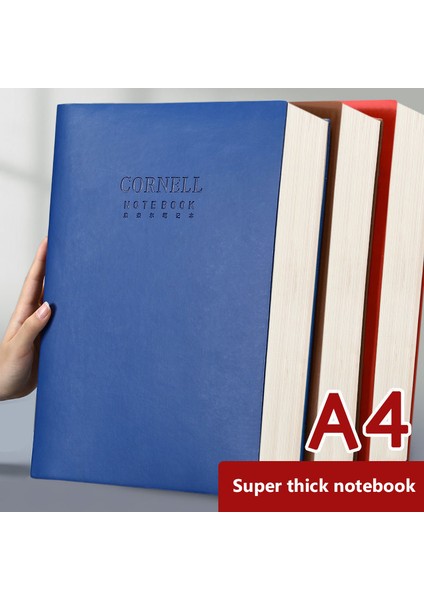 Koyu Mavi A4 Boş A4A5 Süper Kalın Defter Kalınlaşmış Büyük Süper Kalın 360 Sayfa Boş Çizgi Gündem Planlayıcısı Kitap Brid Günlüğü Defterler Günlüğü Okul (Yurt Dışından) fiyatları