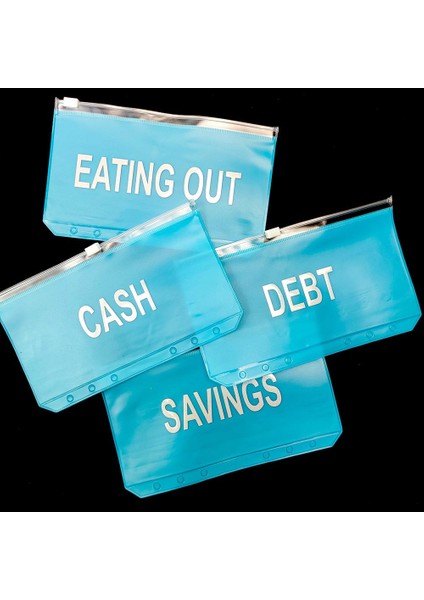 Ev A6 A5 A6 Mavi Nakit Planlayıcısı Pvc Bağlayıcı Cepler Temizle Fermuar Klasörleri 6 Delik Gevşek Yaprak Defter Bağlayıcı Dosyaları Raporları Bağlayıcı (Yurt Dışından) indirimleri