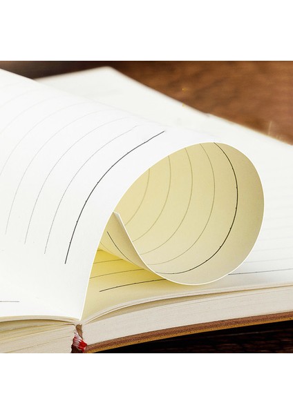 D Kahverengi Süper Kalın Günlük Defter Günlük Iş Ofis Çalışma Kitabı 360 A5 Basit Üniversite Günlüğü Okul Malzemeleri Sayfaları Yatay Çizgi (Yurt Dışından) fırsatları