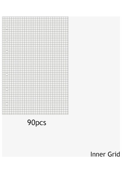 Iç Izgara 90 Adet A5 A5 A6 Not Defteri Yaratıcı Macaron Lazer Renkli El Kitabı 6 Telli Defter Kapağı Gündem Organizatör Dergisi Kawaii Kırtasiye (Yurt Dışından)