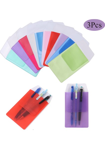 1 Adet Tarzı B-Turuncu 1/3 Adet 15.6x8.5cm Kalem Sızıntıları Hastane Ofis Malzemeleri Cep Koruyucu Sızdırmaz Pvc Kalem Kılıfı Çanta Doktorlar Hemşireler (Yurt Dışından) fiyatları