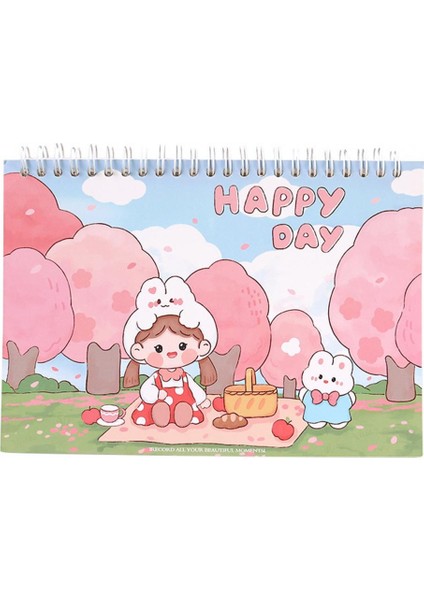 Pembe A5 Dayanıklı A5/a4 Yayın Kağıdı Kendi Başına Yap Çıkartma Karalama Defteri Kitap Zarif Scrapbooking Kitap Aşınmaya Dayanıklı Kırtasiye Malzemeleri (Yurt Dışından) fırsatları