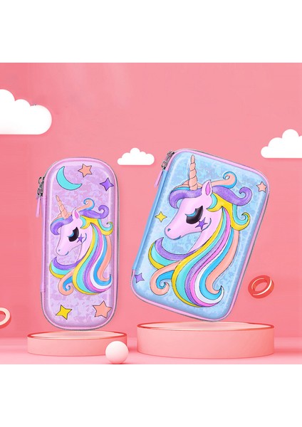 Stil 5 Kalem Kutusu Unicorn Kawaii Okul Kızlar Için Kalem Kutuları Kırtasiye Trousse Scolaire Büyük Kalem Kutusu Okul Malzemeleri Kalem Kutusu (Yurt Dışından)