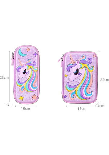 Stil 5 Kalem Kutusu Unicorn Kawaii Okul Kızlar Için Kalem Kutuları Kırtasiye Trousse Scolaire Büyük Kalem Kutusu Okul Malzemeleri Kalem Kutusu (Yurt Dışından)