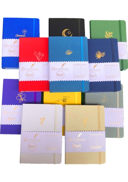 Turuncu 180GSM Bambu Kağıdı 180GSM Noktalı Defter Nokta Izgara Dergisi Suluboya Eskiz Defteri Kalınlaşmak Bambu Kağıdı 160 Sayfa 5X5MM Su Geçirmez Kumaş Ciltli (Yurt Dışından)