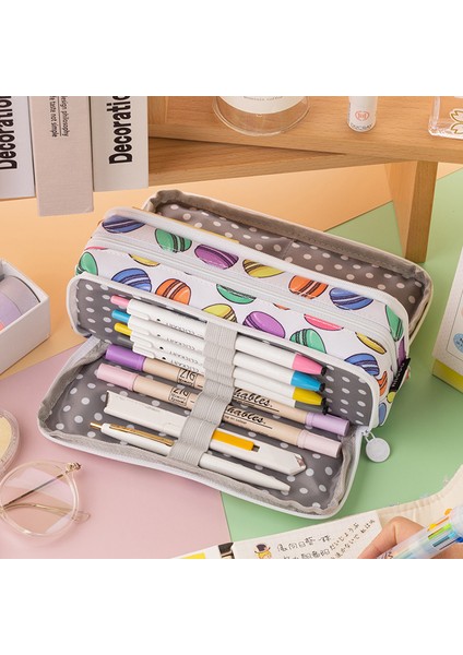 Stil 7 Sevimli Kalem Kutusu Büyük Kapasiteli Kalem Kutusu Kırtasiye Estuche Lapices Astuccio Trousse Scolaire Okul Malzemeleri Kalem Kutusu (Yurt Dışından) fiyatları