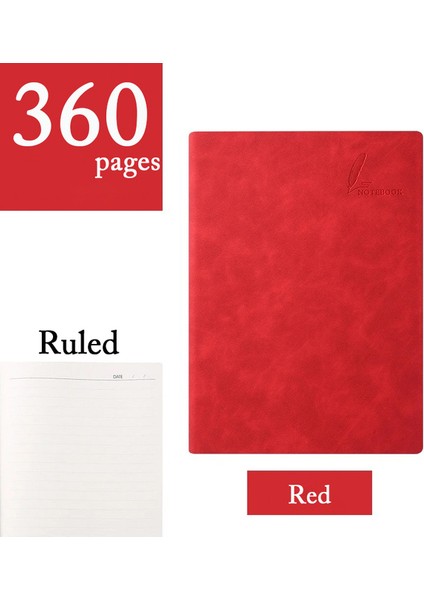 R Çizgili B5 Defter A5/B5,360 Sayfa Cornell/boş/çizgili/okul Ofisi Için Damalı, Planlayıcı Not Defteri Gündemi 2023, Sanat Çizimi Için Eskiz Defterleri (Yurt Dışından)