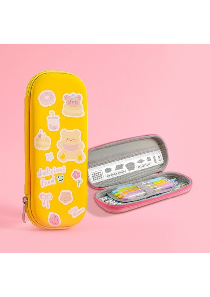 Pembe Kalem Kutusu Okul Astucci Kawaii Erkek Kalemlik Estuche Para Lapices Trousse Mum Boya Piornik Kalem Kutusu Papelaria Criativa (Yurt Dışından)