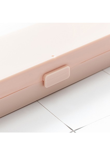 Beyaz Basit Mat Plastik Kalem Kutuları Buzlu Çok Renkli Depolama Malzemeleri Aşınmaya Dayanıklı Okul Hediyeleri Kalem Kutusu Japon Kırtasiye (Yurt Dışından) indirimleri