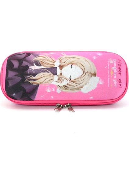 Pembe Kız Kalem Kutusu Estojo Escola Kalemlik Trousse Scolaire Stylo Kalem Kutusu Estuches Para El Colegio Okul Kalem Kutusu Crayon Licorne (Yurt Dışından)