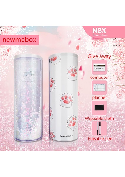 Stil 3 Newmebox Kalem Kutusu Quicksand Estuche Escolar Kedi Kawaii Kalem Kutusu Payetler Kalem Kutusu Nbx Trousse Scolaire Stylo Papelaria (Yurt Dışından) fiyatları