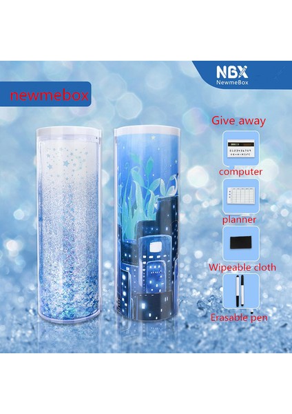 Stil 3 Newmebox Kalem Kutusu Quicksand Estuche Escolar Kedi Kawaii Kalem Kutusu Payetler Kalem Kutusu Nbx Trousse Scolaire Stylo Papelaria (Yurt Dışından) fırsatları