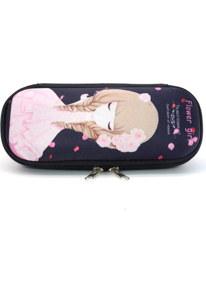 Siyah Kız Kalem Kutusu Estojo Escola Kalemlik Trousse Scolaire Stylo Kalem Kutusu Estuches Para El Colegio Okul Kalem Kutusu Crayon Licorne (Yurt Dışından)