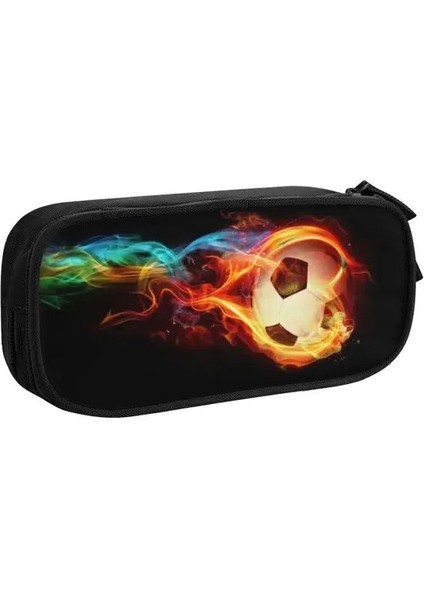 Stil 4 Kawaii Futbol Gol Kalem Kutusu Boys Kızlar Için Büyük Depolama Futbol Spor Kalem Çantası Okul Malzemeleri (Yurt Dışından)