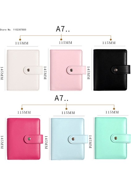 N Set A7 2023 Yeni A7 Bütçe Bağlayıcı Nakit Zarflar, Fermuarlı Cepler, Bütçe Sayfaları ve Kendinden Yapışkanlı Etiketler ile Para Tasarrufu Organizatörü Için (Yurt Dışından)
