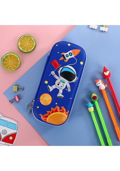 Stil 7 Kalem Kutusu Siyah Kawaii Kırtasiye Trousse Scolaire Kalem Kutusu Astuccio 3D Kalemlik Estojo Escolar Kalem Kutusu Okul Malzemeleri (Yurt Dışından)