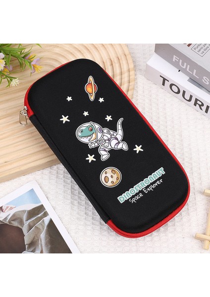 Stil 1 Uzay Kalem Kutusu Siyah Kawaii Kırtasiye Trousse Estuche Escolar Kalem Kutusu Büyük Kapasiteli Okul Malzemeleri Kalem Kutusu Kalem Kutusu (Yurt Dışından)
