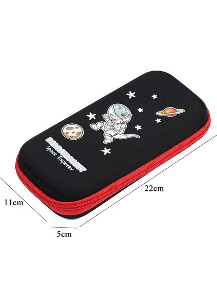 Stil 1 Uzay Kalem Kutusu Siyah Kawaii Kırtasiye Trousse Estuche Escolar Kalem Kutusu Büyük Kapasiteli Okul Malzemeleri Kalem Kutusu Kalem Kutusu (Yurt Dışından) fırsatları