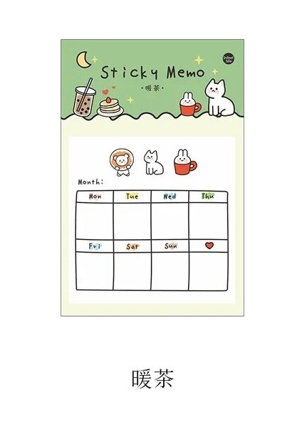 E Journamm 30 Adet Kawaii Yapılacaklar Listesi Yapılacaklar Listesi Sevimli Planlamacılar Scrapbooking Arka Plan Dekorasyon Okul Kırtasiye Yapışkan Not (Yurt Dışından)