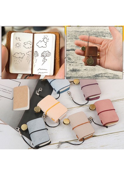 A5 Mini Taşınabilir Dizüstü Çekirdek Seyahat Dergisi Kitapçığı 4.6*2.8 cm Not Defteri Günlüğü Kitap Günlük Planlayıcısı Organizatör Cüzdan Eskiz Defteri (Yurt Dışından) fiyatları