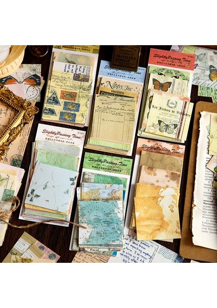 D-Kitap Kelebek 60 Adet Malzeme Kağıt Romantik Kelebek El Kitabı Günlüğü Destek Kağıdı Kitap Scrapbooking Harita Dekorasyon Karalama Defteri 141*68 mm (Yurt Dışından) modelleri