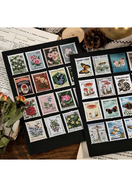 Orman Hikayesi 46 Adet/paket Kırtasiye Çıkartmalar Vintage Damga Sızdırmazlık Etiket Seyahat Çıkartmaları Süslemeleri Scrapbooking Günlüğü Albümleri Bullet Journa (Yurt Dışından)
