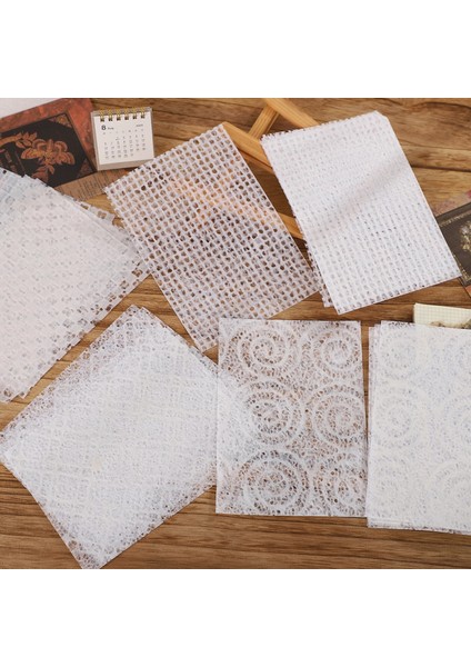 Scz-Zbgblk-01 20 Yaprak Beyaz Düşen Su Kağıdı Ince A5 Içi Boş Sanat Kağıdı Yaratıcı Dıy Kolaj Scrapbooking Dekor Malzemesi Kağıt Kırtasiye (Yurt Dışından) fiyatları
