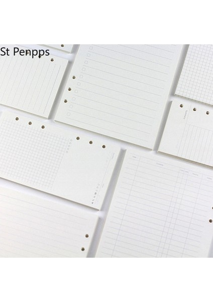 Günlük Plan A5 A5/a6/a7 Gevşek Yaprak Yedek Spiral Ciltleyici Planlayıcı Günlük Ekleme Program Organizatör Planı 45 Sayfa Not Kağıdı 6 Delikli Nokta Izgara (Yurt Dışından) modelleri