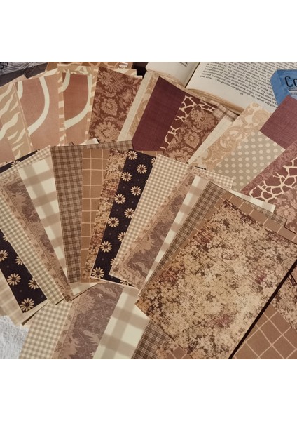 Stil 4 60 Adet Vintage Koleksiyon Defteri Kağıdı Çiçek Dekoratif Kağıt Retro Günlük Kaydı Kağıt Levha Kraft El Işi Kağıdı Scrapbooking Günlüğü Projesi Için (Yurt Dışından) fırsatları
