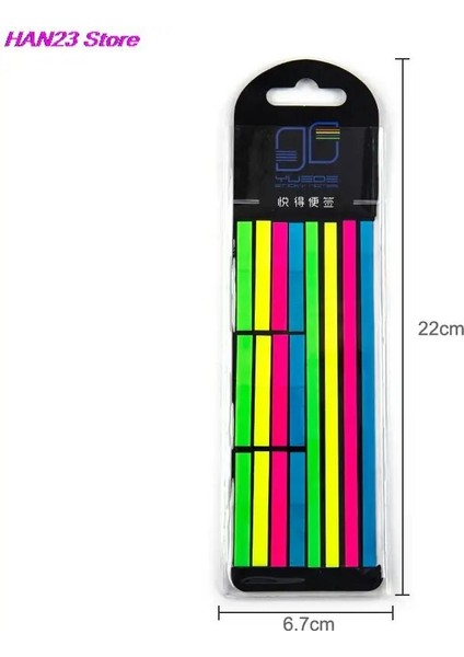 320 20X6CM 100/160/320PCS Renkli Çıkartmalar Şeffaf Floresan Endeksi Sekmeler Bayraklar Yapışkan Not Kırtasiye Çocuk Hediyeler Kırtasiye Okuma (Yurt Dışından) fırsatları