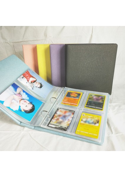 20 Adet 1 Cep A5 3 Halka A5 3 Halka Pu Deri Glitter Bağlayıcı Doldurulabilir 4 × 6 10 × 15 Fotocard Kapak Bütçe Planlama Dizüstü Bilgisayar Polaroid Instax Fotoğraf Albümü (Yurt Dışından) indirimleri